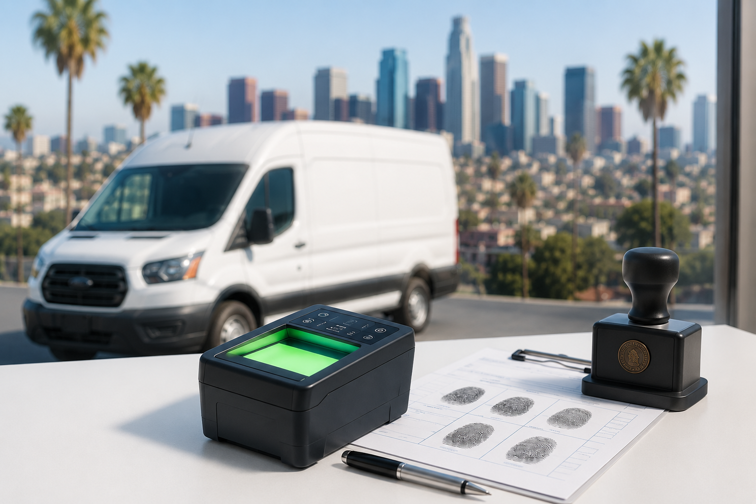 Los angeles mobile finger prints